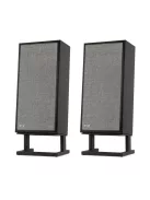 KLH MODEL FOUR - pereche de difuzoare Hi-Fi închise, cu suspensie acustică pe 3 căi, cu bază înclinată - Frasin Negru