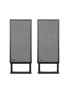 KLH MODEL FOUR - pereche de difuzoare Hi-Fi închise, cu suspensie acustică pe 3 căi, cu bază înclinată - Frasin Negru