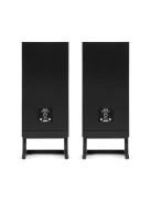 KLH MODEL FOUR - pereche de difuzoare Hi-Fi închise, cu suspensie acustică pe 3 căi, cu bază înclinată - Frasin Negru