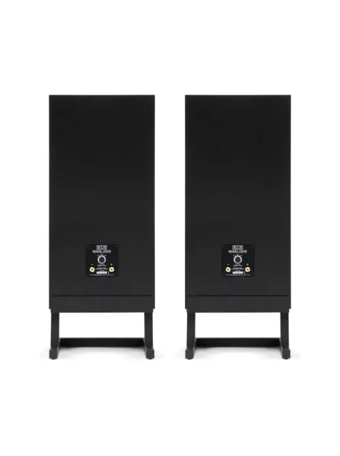 KLH MODEL FOUR - pereche de difuzoare Hi-Fi închise, cu suspensie acustică pe 3 căi, cu bază înclinată - Frasin Negru