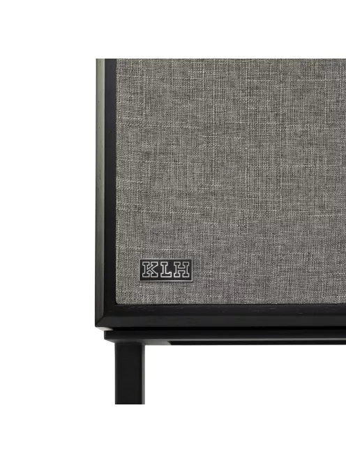 KLH MODEL FOUR - pereche de difuzoare Hi-Fi închise, cu suspensie acustică pe 3 căi, cu bază înclinată - Frasin Negru