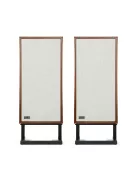 KLH MODEL FOUR - pereche de difuzoare Hi-Fi închise, cu suspensie acustică pe 3 căi, cu bază înclinată - Nuc Englezesc