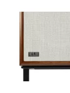 KLH MODEL FOUR - pereche de difuzoare Hi-Fi închise, cu suspensie acustică pe 3 căi, cu bază înclinată - Nuc Englezesc