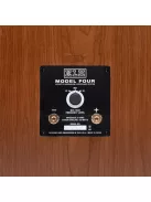 KLH MODEL FOUR - pereche de difuzoare Hi-Fi închise, cu suspensie acustică pe 3 căi, cu bază înclinată - Nuc Englezesc