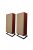 KLH MODEL SEVEN - Sistem audio home Hi-Fi cu 3 căi tip boxe de podea față închisă (pereche) - Mahon din Africa de Vest
