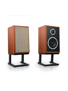   KLH MODEL THREE - 2-căi boxe Hi-Fi de podea închise (pereche) - Mahon din Africa de Vest - DEMO