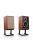 KLH MODEL THREE - 2-căi boxe Hi-Fi de podea închise (pereche) - Mahon din Africa de Vest