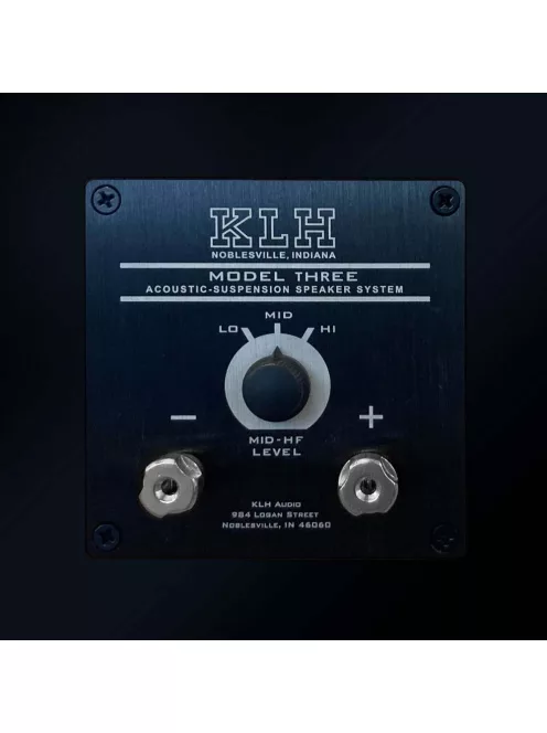 KLH MODEL THREE - 2-căi boxe Hi-Fi de podea închise (pereche) - Negru Nordic - NEW