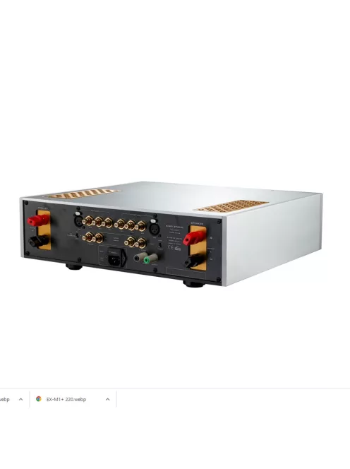 KINKI STUDIO EX-M1+ - Amplificator stereo integrat desktop de înaltă calitate - Argint - NEW
