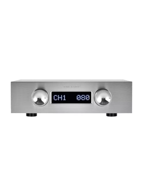 KINKI STUDIO EX-P7 - Preamplificator clasa A de birou de înaltă calitate - Argint