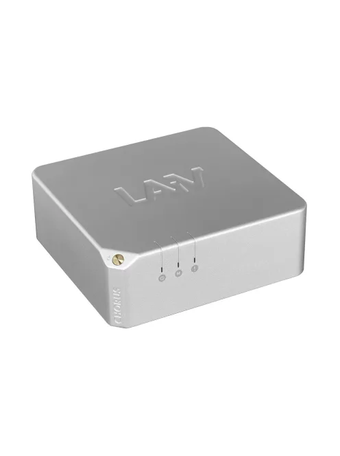 LAIV Crescendo CHORUS - Amplificator de putere stereo și bridge mono GaN - Argint