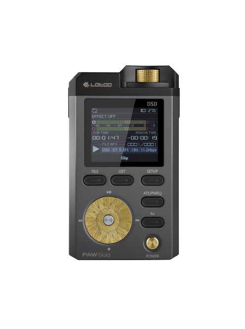 LOTOO PAW GOLD - Reference Master Digital Audio Player cu o capacitate enormă de amplificare și calitate audio High-End, cu aspect de aur de 24 carate - DEMO