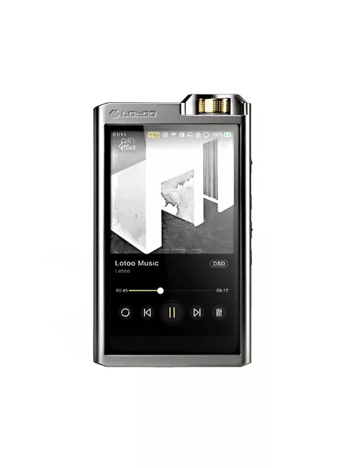LOTOO PAW GOLD TOUCH TITANIUM - Ediție limitată Reproducător audio portabil fără pierderi de ultimă generație, de calitate de referință, cu suport MQA