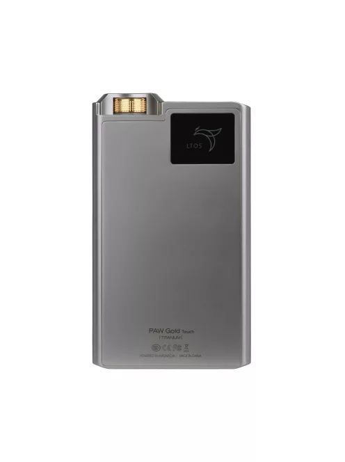 LOTOO PAW GOLD TOUCH TITANIUM - Ediție limitată Reproducător audio portabil fără pierderi de ultimă generație, de calitate de referință, cu suport MQA