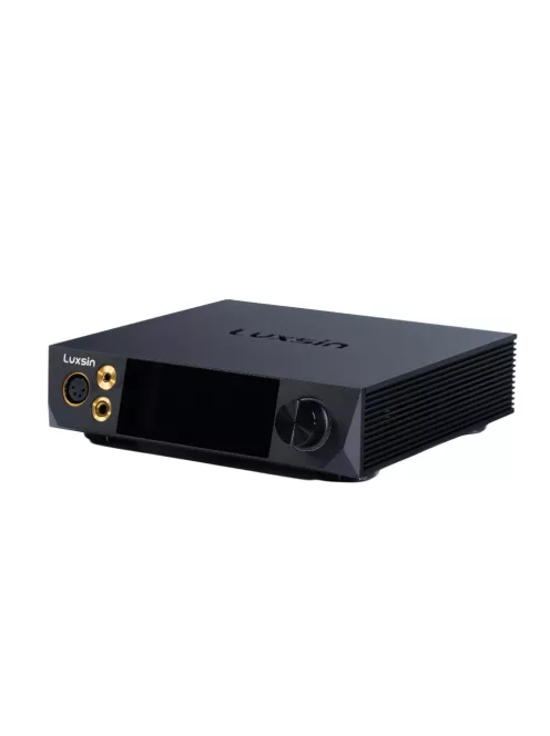LUXSIN X8 - Convertor audio digital-analogic și amplificator de căști inteligent pentru birou, Bluetooth 5.1, 32-bit 768kHz DSD512