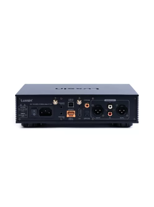 LUXSIN X8 - Convertor audio digital-analogic și amplificator de căști inteligent pentru birou, Bluetooth 5.1, 32-bit 768kHz DSD512