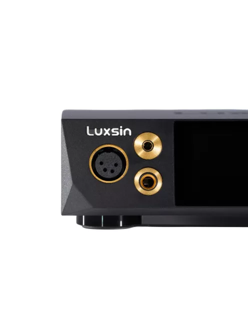 LUXSIN X8 - Convertor audio digital-analogic și amplificator de căști inteligent pentru birou, Bluetooth 5.1, 32-bit 768kHz DSD512