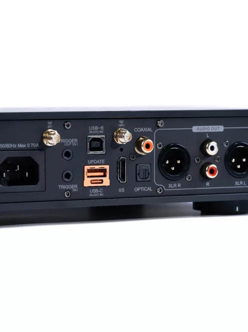 LUXSIN X8 - Convertor audio digital-analogic și amplificator de căști inteligent pentru birou, Bluetooth 5.1, 32-bit 768kHz DSD512