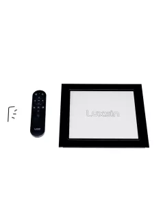   LUXSIN X8 KIT VIZUAL ȘI TELECOMANDĂ - capac din sticlă transparentă și telecomandă