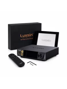   LUXSIN X8 - Convertor audio digital-analogic și amplificator de căști inteligent pentru birou, Bluetooth 5.1, 32-bit 768kHz DSD512 - With VR Kit