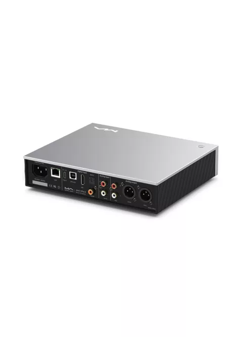 MATRIX AUDIO MINI-I PRO 4 - DAC de birou DAC Amplificator pentru căști și Streamer DLNA Airplay 2 Roon Ready MQA 24bit/768kHz DSD512 - Argint
