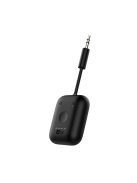 MEE AUDIO CONNECT AIR - Adaptor și transmițător audio wireless în zbor pentru AirPods și alte căști Bluetooth cu latență redusă aptX - Negru