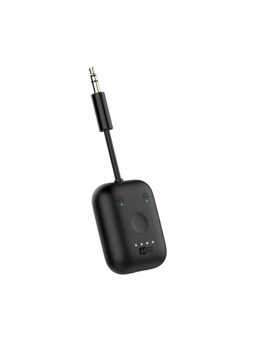MEE AUDIO CONNECT AIR - Adaptor și transmițător audio wireless în zbor pentru AirPods și alte căști Bluetooth cu latență redusă aptX - Negru