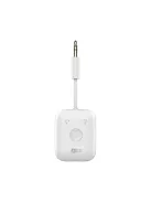MEE AUDIO CONNECT AIR - Adaptor și transmițător audio wireless în zbor pentru AirPods și alte căști Bluetooth cu latență redusă aptX - Alb