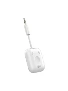 MEE AUDIO CONNECT AIR - Adaptor și transmițător audio wireless în zbor pentru AirPods și alte căști Bluetooth cu latență redusă aptX - Alb