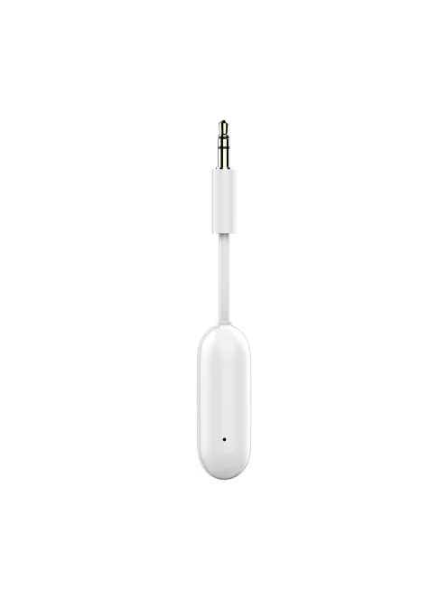MEE AUDIO CONNECT AIR - Adaptor și transmițător audio wireless în zbor pentru AirPods și alte căști Bluetooth cu latență redusă aptX - Alb