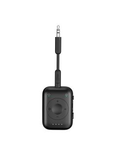   MEE AUDIO CONNECT AIR PRO - Transmițător și receptor audio wireless cu aptX Low Latency pentru zbor și ascultare de muzică acasă - Negru