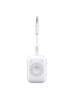   MEE AUDIO CONNECT AIR PRO - Transmițător și receptor audio wireless cu aptX Low Latency pentru zbor și ascultare de muzică acasă - Alb