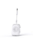 MEE AUDIO CONNECT AIR PRO - Transmițător și receptor audio wireless cu aptX Low Latency pentru zbor și ascultare de muzică acasă - Alb