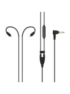   MEE AUDIO M6 PRO G2 AND MX PRO MIC CABLE - Cablu profesional modular pentru căști cu microfon și telecomandă - Negru