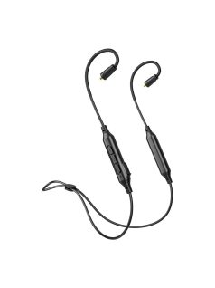   MEE AUDIO BTX1 - cablu adaptor universal Bluetooth® wireless MMCX cu tehnologie Qualcomm apt-X® - Negru