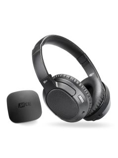   MEE AUDIO CONNECT T1CMA - Sistem de căști fără fir Bluetooth® pentru televizor - include transmițător Connect și căști cu latență redusă Matrix Cinema