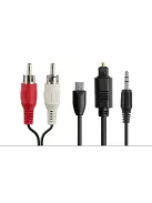 MEE AUDIO T1CMA3D - Cinema 3D Over-ear cu design închis Bluetooth căști și Connect transmițător wireless pentru sisteme TV și HiFi