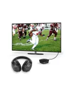 MEE AUDIO T1CMA3D - Cinema 3D Over-ear cu design închis Bluetooth căști și Connect transmițător wireless pentru sisteme TV și HiFi