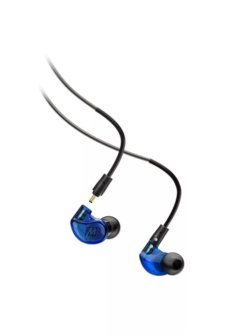 MEE AUDIO M6 PRO MKII - Căști intraauriculare profesionale cu izolare a zgomotului și cablu detașabil - Albastru