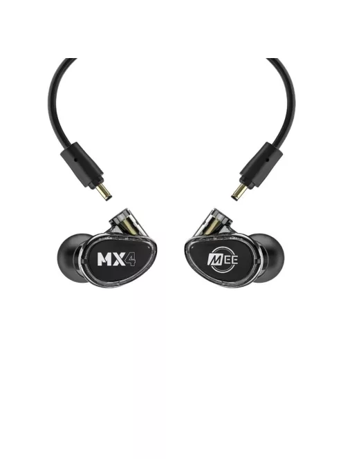 MEE AUDIO MX4 PRO - Căști intraauriculare hibride modulare cu patru drivere dinamice - Smoke