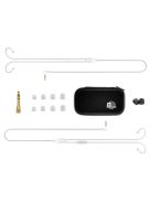 MEE AUDIO MX4 PRO - Căști intraauriculare hibride modulare cu patru drivere dinamice - Transparent