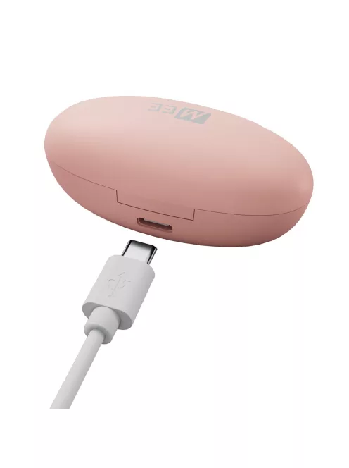 MEE AUDIO PEBBLES - Căști True Wireless Stereo (TWS) cu Bluetooth 5 IPX4 - Aur Roz