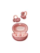 MEE AUDIO PEBBLES AIR - Complet wireless, cu agățare pe ureche (earclip), design deschis, căști Bluetooth 5.3 cu IPX4 și conectivitate multipunct - Aur Roz