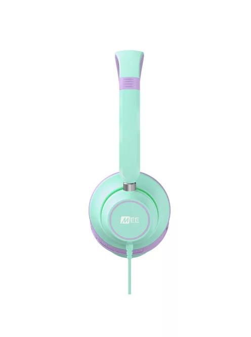 MEE AUDIO KIDJAMZ KJ45 - Căști cu fir pentru copii cu ascultare în condiții de siguranță, cu limitator de volum și microfon - Mentă