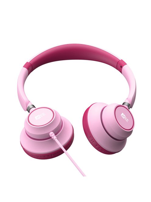 MEE AUDIO KIDJAMZ KJ45 - Căști cu fir pentru copii cu ascultare în condiții de siguranță, cu limitator de volum și microfon - Roz