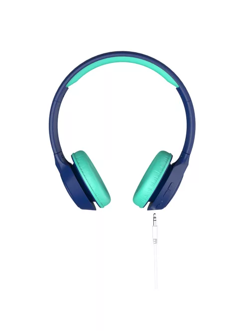 MEE AUDIO KIDJAMZ KJ45BT - Căști Bluetooth de ascultare sigură pentru copii cu limitator de volum și microfon - Albastru