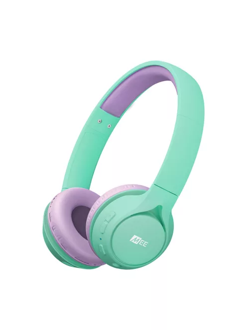 MEE AUDIO KIDJAMZ KJ45BT - Căști Bluetooth de ascultare sigură pentru copii cu limitator de volum și microfon - Mentă