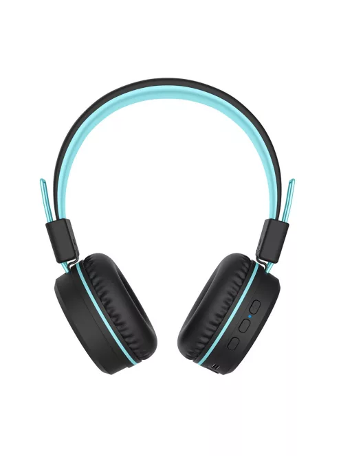 ME AUDIO KIDJAMZ KJ55BT - Căști Bluetooth cu microfon pentru copii cu presiune sonoră limitată - Negru