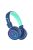 MEE AUDIO KIDJAMZ KJ55BT - Căști Bluetooth pentru copii cu microfon, cu protecție auditivă și limitare a presiunii sonore - Albastru