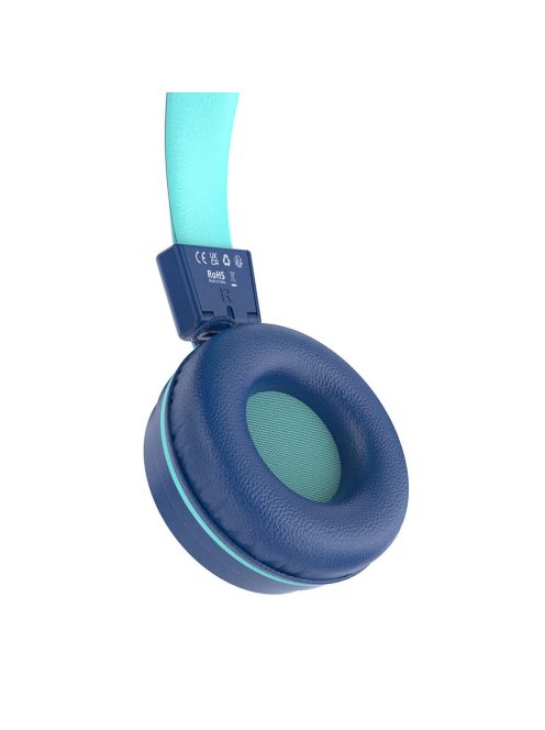 ME AUDIO KIDJAMZ KJ55BT - Căști Bluetooth cu microfon pentru copii cu presiune sonoră limitată - Albastru